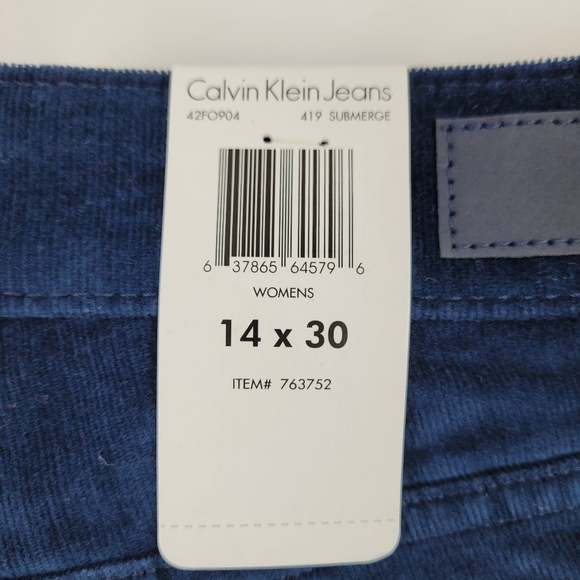 --SOLDCalvin Klein Jeans 14x30 Ultimate Skinny Low Rise Stretch - Picture 8 of 8